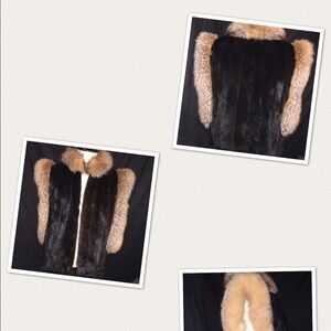 Mink fur vest
